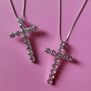 Zircon Cross Necklaces