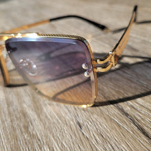 Load image into Gallery viewer, Square Aviator Sunglasses