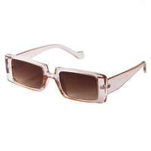 Load image into Gallery viewer, Beige rectangle sunglasses-unisex