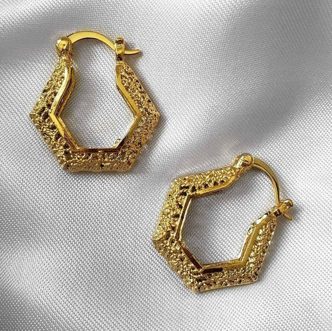 Minimal hoop earrings womens