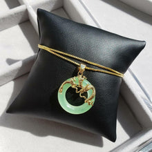 Load image into Gallery viewer, Jade Dragon Peace Buckle Necklace - SHOPPRETTYPISTOL