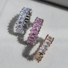 Load image into Gallery viewer, Cubic Zirconia Baguette Rings - SHOPPRETTYPISTOL