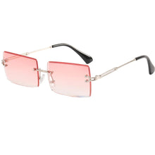 Load image into Gallery viewer, Rimless Rectangle Sunglasses-Unisex