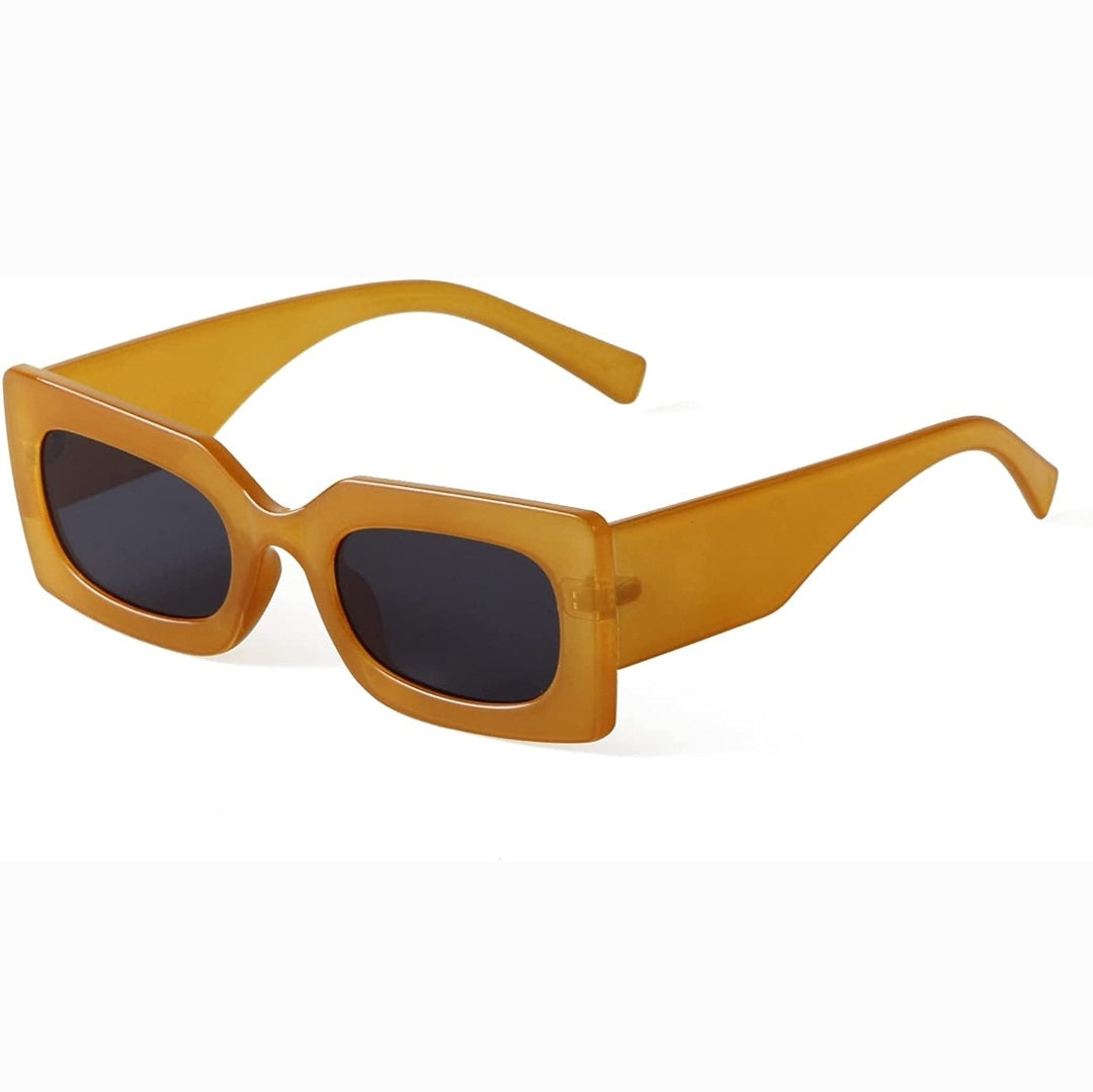 46110 Retro Pearl Luxury Women Sunglasses Square Fashion Shades UV400  Vintage Glasses