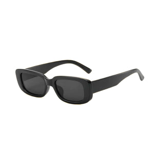 Retro Rectangle Sunglasses - 90's Sunglasses - Square Sunglasses - Black Rectangle Sunglasses - SHOPPRETTYPISTOL
